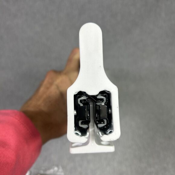 Pull Out Closet Valet Rod Adjustable Sliding Heavy Duty Steel Top Mounted 21.5'' - Picture 14 of 16